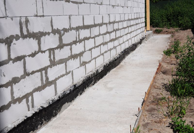 Concrete Block Foundation