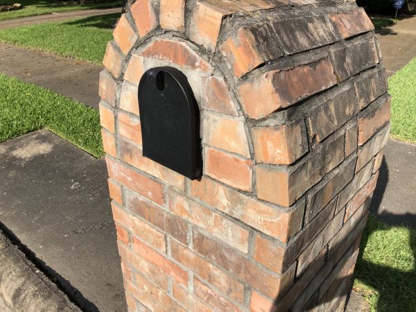 Brick Mailbox Repair in Charleston