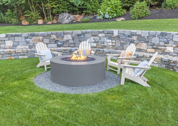 Rock Wall Landscaping in Charleston