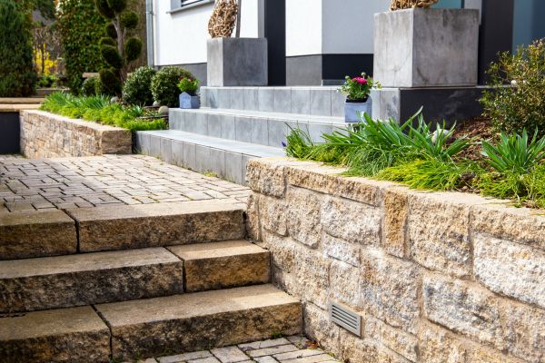 Stone Step Replacement in Charleston