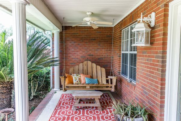 Porch Brick Repair in Charleston