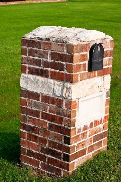 Brick Mailbox Installation in Charleston
