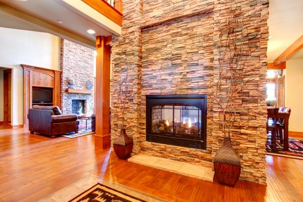 Stone Hearth Installation in Charleston