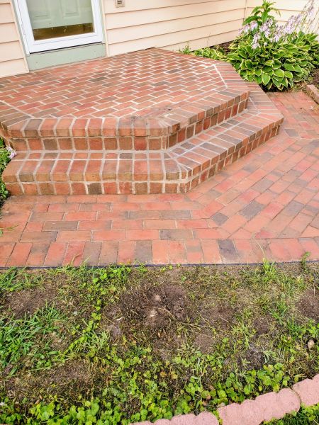 Brick Stoop Repair in Charleston